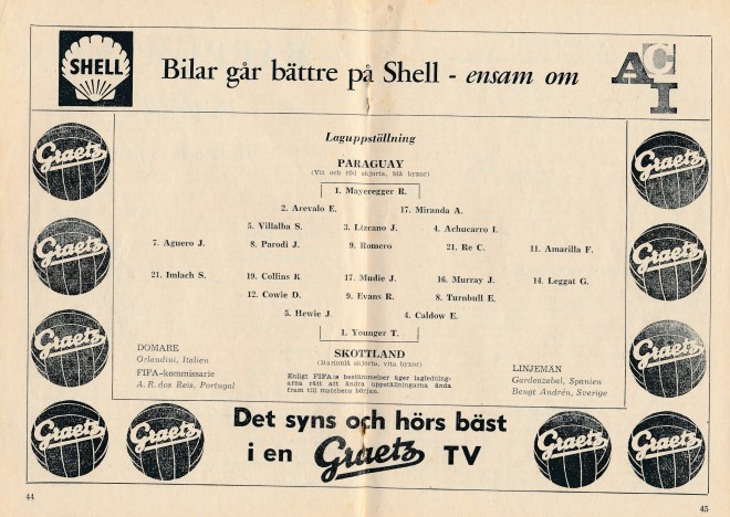 Paraguay Skottland c